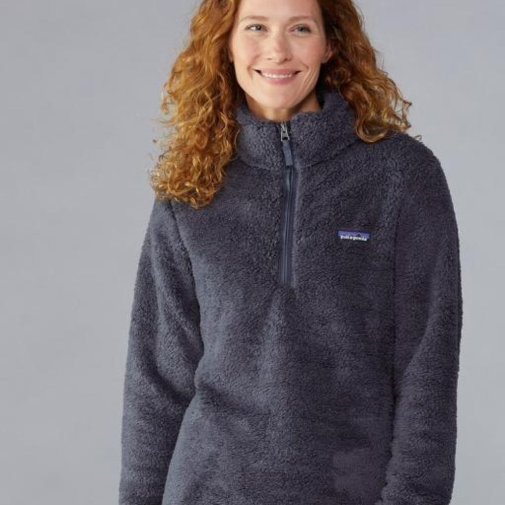 Patagonia Los Gatos Pullover Smolder Blue Size M